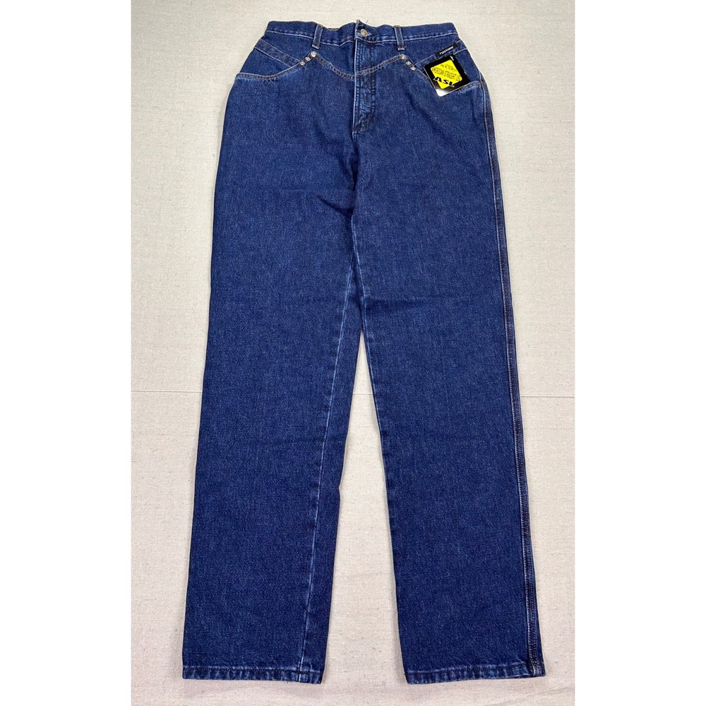 VINTAGE Rockies NWTs Women's 32 American Straight Jeans Equestrian Western Rodeo